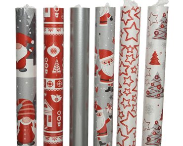 Giftwrap paper in roll