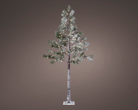 LED Snowy pine tree 1.8m, suitable for outdoors