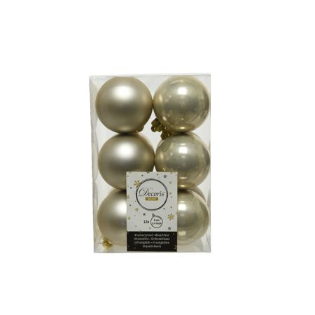 Pearl gold shiny & matt mix, box of 12