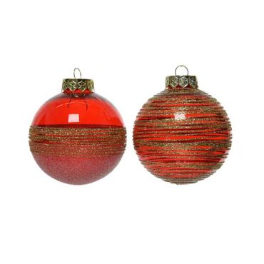 Red & gold bauble