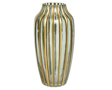 Vase with gold