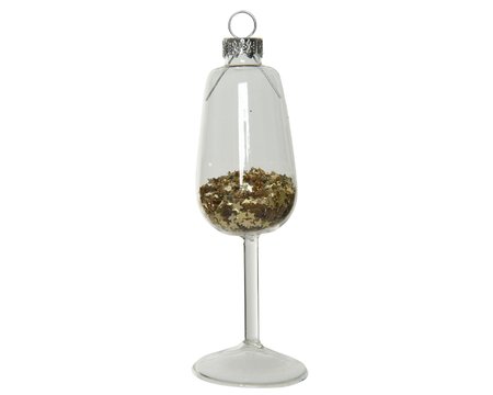 Wine glass baubles